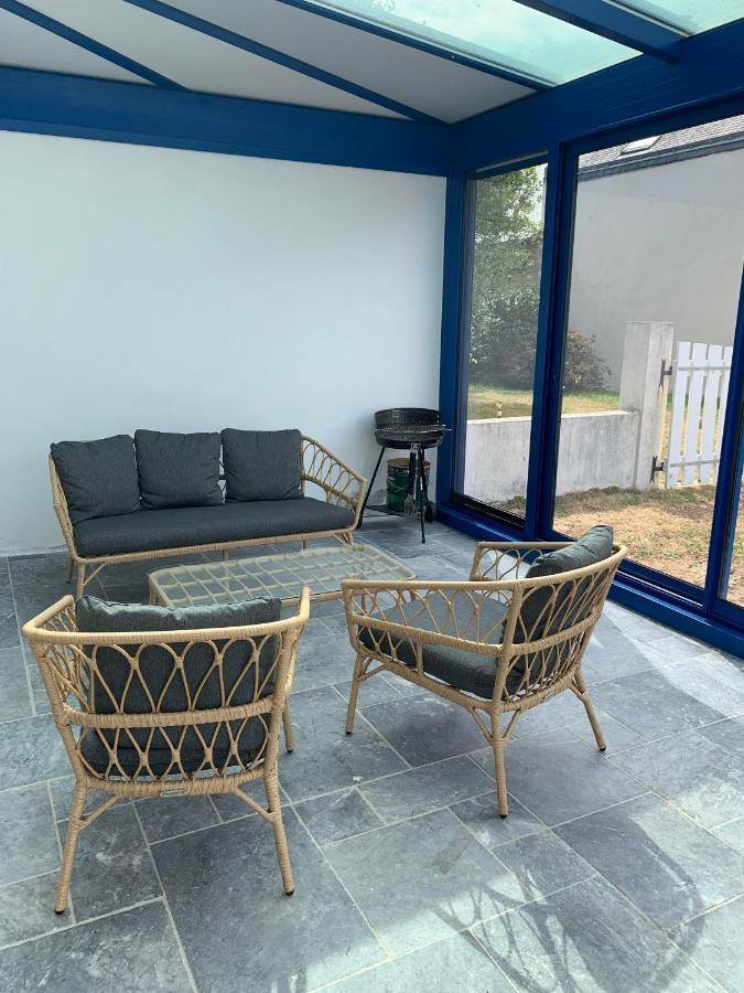 Maison A 800 M A Pied De La Plage Guidel Bagian luar foto