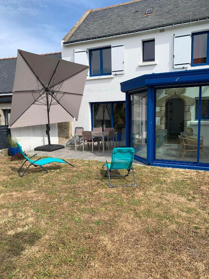 Maison A 800 M A Pied De La Plage Guidel Bagian luar foto